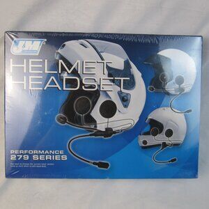 J&M MOTORCYCLE PERFORMANCE 279 SERIES Helmet Headset HS-CD9279-UN-HO -New Sealed